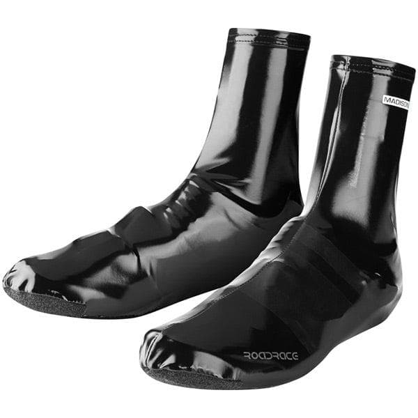 Madison RoadRace PU Lycra aero overshoes; black small