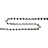 A Shimano CN-HG701 Ultegra 6800 / XT M8000 11-speed bike chain with HG-X11, displayed on a white background.