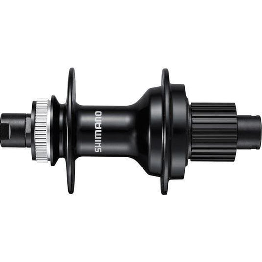Shimano Non-Series MTB FH-MT510 12-speed freehub; Centre Lock disc mount; 36H; 12x148mm axle; black