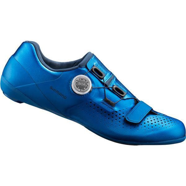 Load image into Gallery viewer, Shimano RC5 SPD-SL Shoes, Blue

