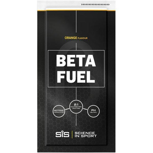 Science In Sport BETA Fuel energy drink powder - box of 15 sachets - orange
