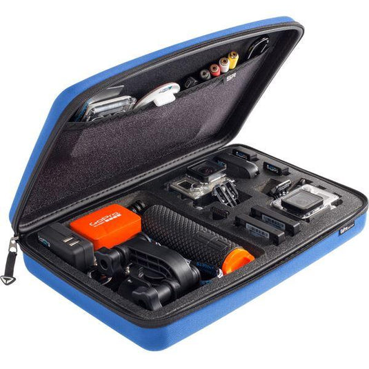 SP Gadgets POV Storage Case Large for Action camera cameras and accessories - blue