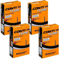 4x Continental Inner Tube Race 28 700x20-25c 42mm Presta Valve - 0181781