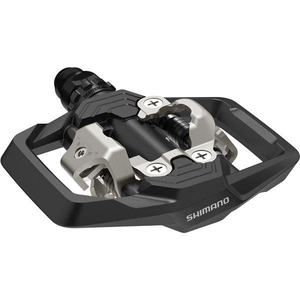 Load image into Gallery viewer, Shimano Pedals PD-ME700 SPD pedals; black
