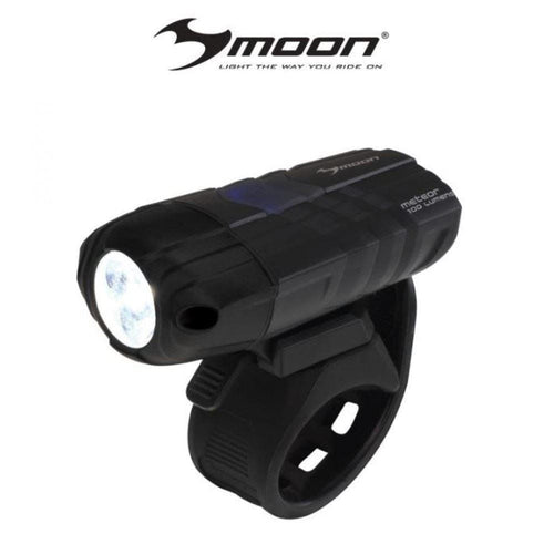 Moon Meteor Front 100S Lumen Cycling Light in Black