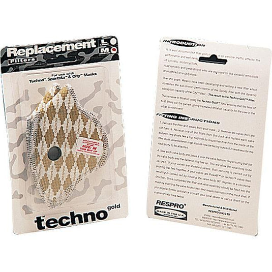 Respro Techno Filters Large - Pack of 2