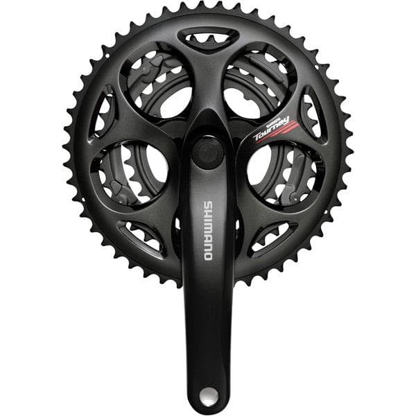 Load image into Gallery viewer, Shimano FCA073 square taper triple chainset 7/8 Speed, 50 / 39 / 30T

