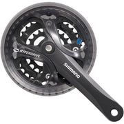 Shimano Acera FC-M361 chainset; square taper - 48 / 38 / 28T - 175 mm black