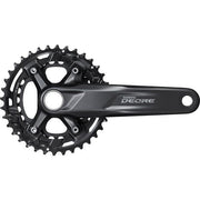 Shimano Deore FC-M5100 Deore chainset; 11-speed; 51.8 mm Boost chainline; 36/26T; 175 mm
