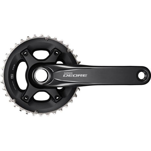 Shimano FC-M6000 Deore 10-speed chainset, 38/28T, 48.8 mm chain line