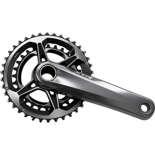 Shimano XTR FC-M9100 XTR chainset; 48.8 mm chain line; 12-speed; 165 mm; 38 / 28T