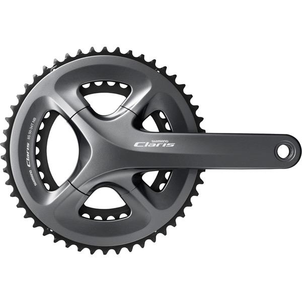 Shimano Claris FC-R2000 compact chainset, 8-speed - 50 / 34T