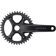 Shimano GRX FC-RX600 GRX chainset 40T, single, 11-speed, 2 piece design - Black