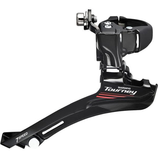 Shimano Tourney / TY FD-A070A 7-speed front derailleur; double 28.6 / 31.8 /34.9 mm
