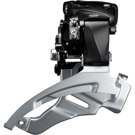 Shimano Altus FD-M2000 Altus 9-speed hybrid front derr; conventional swing; dual-pull 63-66
