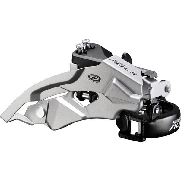 Shimano Altus FD-M370 Altus 9-speed front derailleur; top swing; dual-pull