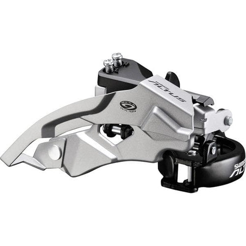 Shimano Altus FD-M370 Altus 9-speed front derailleur; top swing; dual-pull