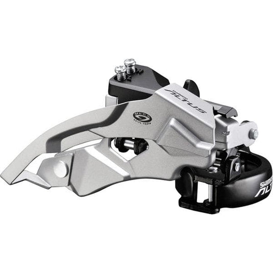 Shimano Altus FD-M370 Altus 9-speed front derailleur; top swing; dual-pull