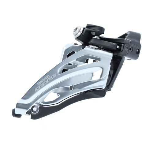 Shimano Deore M6020-L double front derailleur, low clamp, side swing, front pull