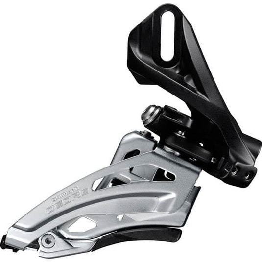 Shimano Deore M617-D double front derailleur, direct mount, side swing, front pull