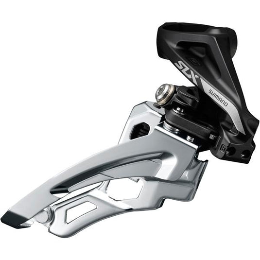 Shimano SLX M7000-H triple 10-speed front derailleur, high clamp, side swing, front-pull