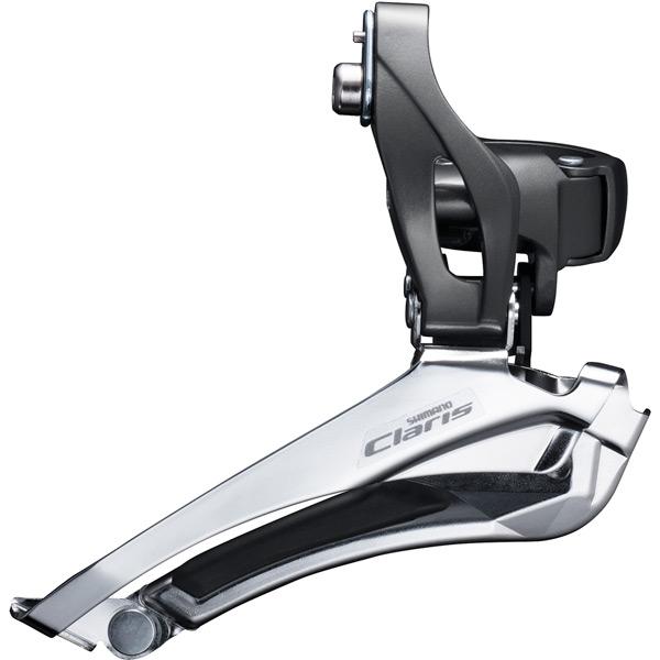 Shimano Claris FD-R2000 Claris 8-speed front derailleur; double 28.6 / 31.8 / 34.9 mm