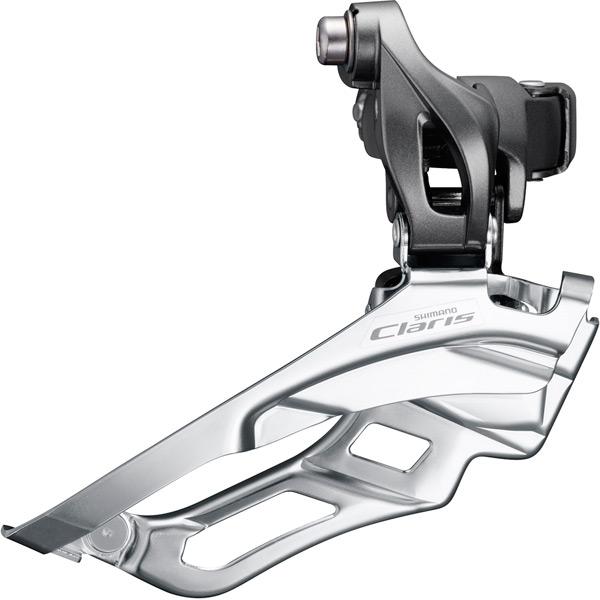 Shimano Claris FD-R2030 Claris 8-speed front derailleur; triple 28.6 / 31.8 / 34.9 mm