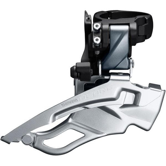 Shimano Deore Deore T6000-H triple front derailleur; conventional swing; dual pull; 63-66