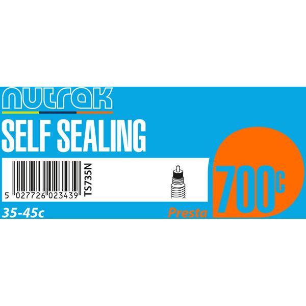 Load image into Gallery viewer, Nutrak 700 x 35 - 45C Presta - Self Sealing Inner Tube
