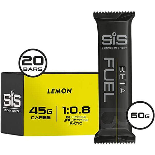 Science In Sport Beta Fuel Energy Chew - box of 20 x 60g - lemon