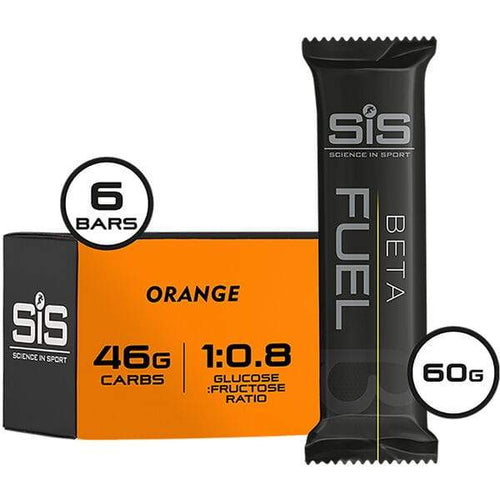 Science In Sport Beta Fuel Energy Chew - box of 6 x 60g - orange