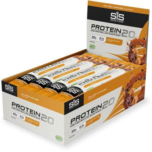 Science In Sport PROTEIN20 bar - box of 12 bars - salted caramel