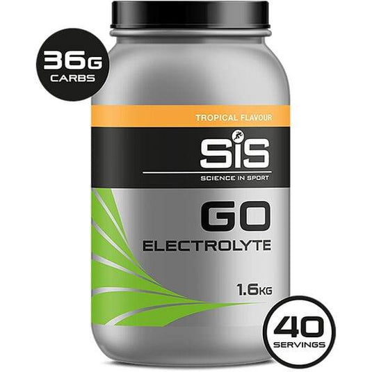 Science In Sport GO Electrolyte drink powder - 1.6 kg tub - tropical
