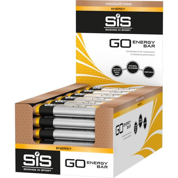 Science In Sport GO Mini Energy Bar - box of 30 bars - chocolate fudge