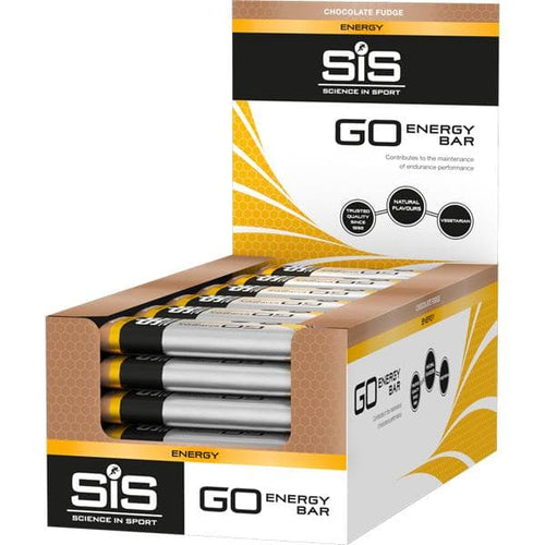 Science In Sport GO Mini Energy Bar - box of 30 bars - chocolate fudge