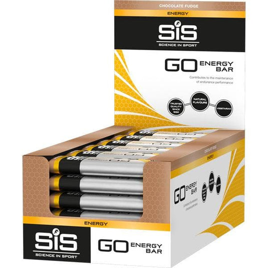 Science In Sport GO Mini Energy Bar - box of 30 bars - chocolate fudge