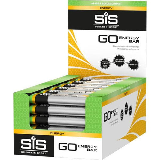 Science In Sport GO Mini Energy Bar - box of 30 bars - apple and blackcurrant