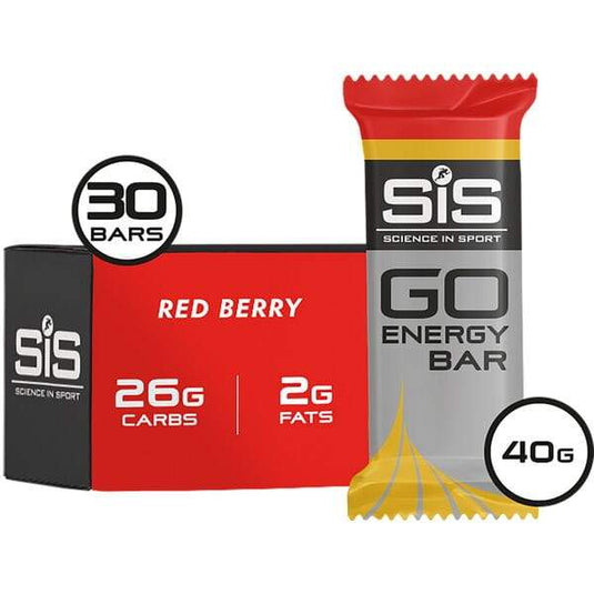 Science In Sport GO Mini Energy Bar - box of 30 bars - red berry