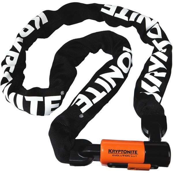 Kryptonite Evolution 1016 Integrated Chain - 10 mm X 160 cm Sold Secure Gold