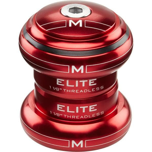 M Part Elite red threadless headset 1-1/8 inch
