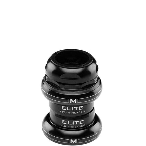 M Part Elite Black Threaded 24tpi Headset 1 inch EC30/25.4 24 EC30/27