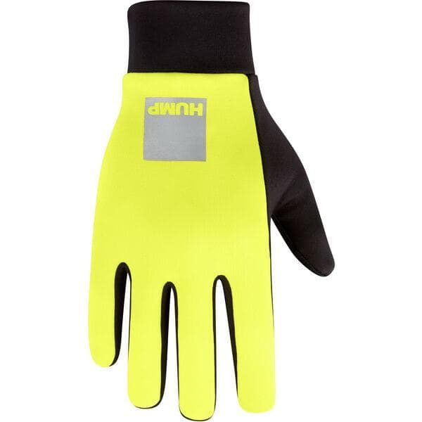 HUMP HUMP Thermal Reflective Glove - Black / Hi-Viz Yellow - X-Small