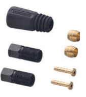 Shimano Deore SM-BH90 disc brake cuttable hose; straight; rear; black