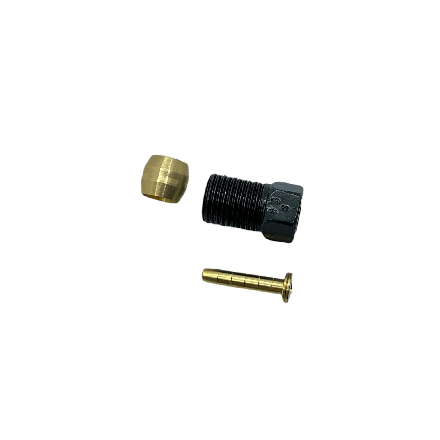 Shimano Spares SM-BH59/SM-BH62 hose connecting bolt and olive; J-Kit/standard fit compatible