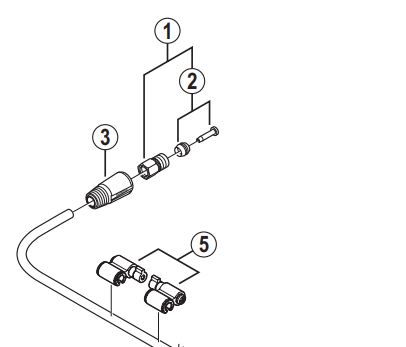 Shimano Spares BR-M395 connecting bolt unit