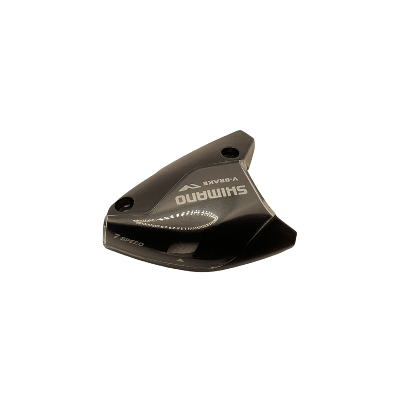 Load image into Gallery viewer, Shimano ST-EF51-A-2A upper cover and fixing screws for 7-speed, black
