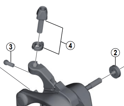 Shimano Spares BR-5800 cable adjusting bolt unit