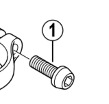 Load image into Gallery viewer, Shimano Spares FD-7800 clamp bolt M5 x 15 mm
