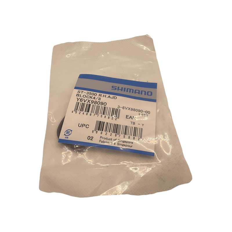 Load image into Gallery viewer, Shimano ST-3500 right hand adjustment block, 4 / 8 deg
