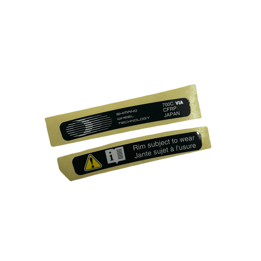 Shimano WH-9000-C50-TU-F rim sticker unit